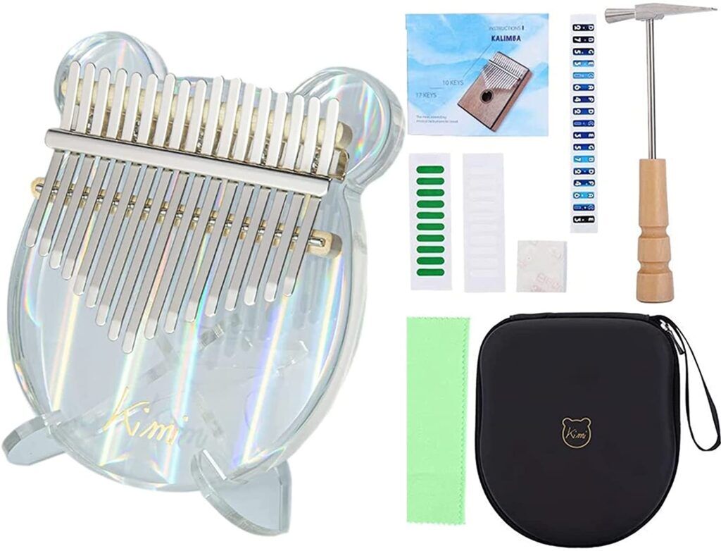 kalimba instrumento cristal